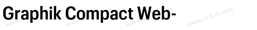 Graphik Compact Web字体转换